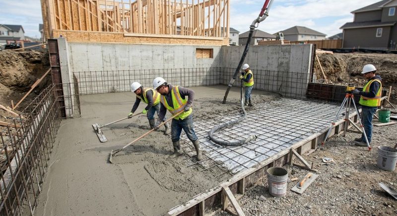 Basement Concrete Installation in La Plata, MD