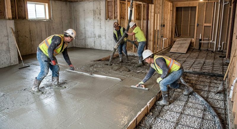 Basement Concrete Installation in Waldorf, MD