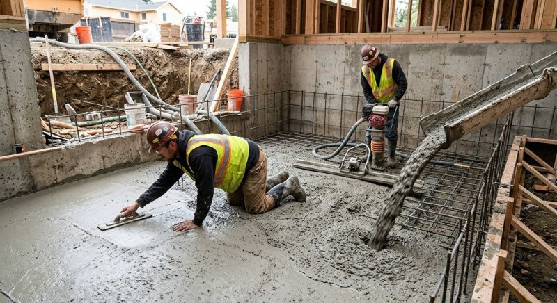 Basement Concrete Installation in Oxon Hill, MD