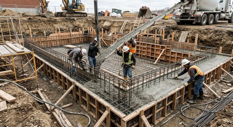 Basement Concrete Pouring in Waldorf, MD