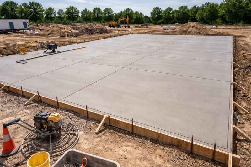 Commercial Slab Construction in Saint Leonard, MD