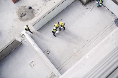Commercial Slab Construction in Shady Side, MD
