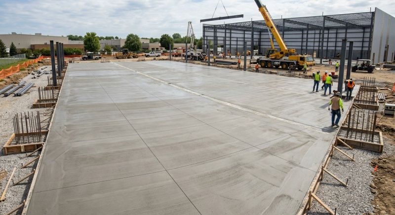 Commercial Slab Construction in Temple Hills, MD