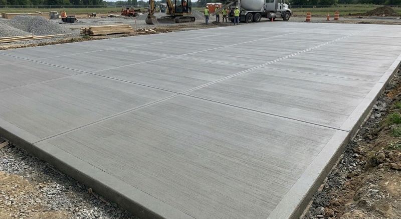Commercial Slab Installation in Lothian, MD