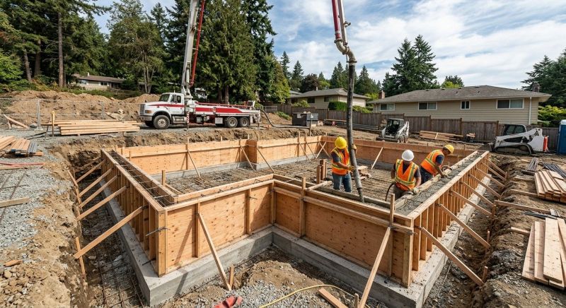 Concrete Foundation Installation in Waldorf, MD