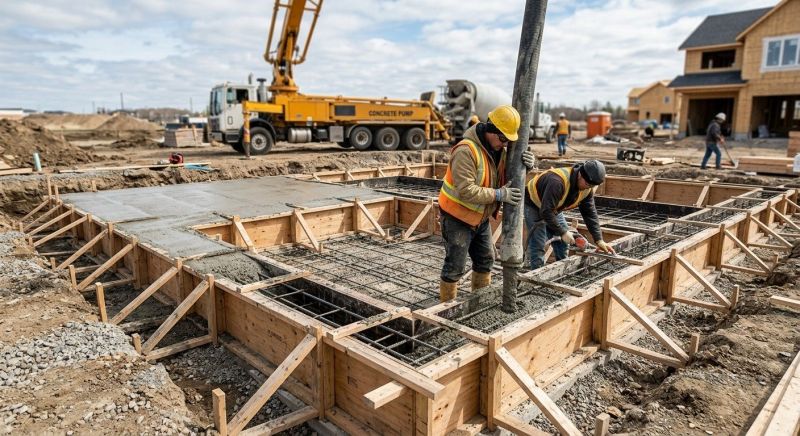 Concrete Foundation Installation in Waldorf, MD