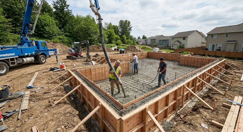 Foundation Construction in Shady Side, MD