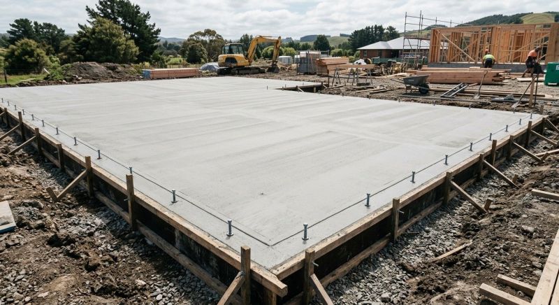 Foundation Slab Construction in Waldorf, MD