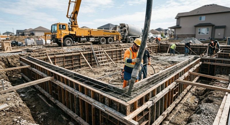Foundation Wall Pouring in Accokeek, MD