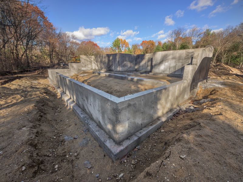 Foundation Wall Pouring in Cheltenham, MD