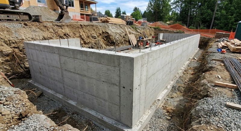 Foundation Wall Pouring in Saint Leonard, MD