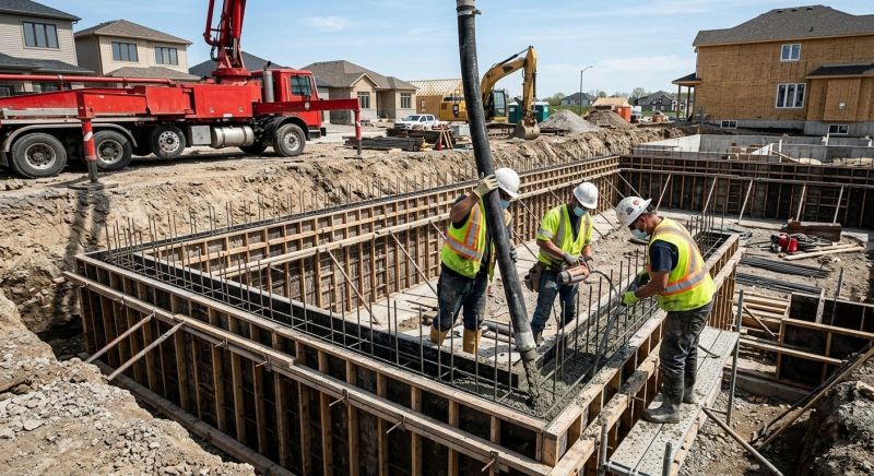 Foundation Wall Pouring in Suitland, MD